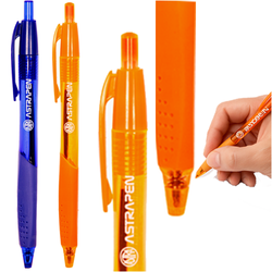 DŁUGOPIS AUTOMATYCZNY TROPIC 0.7MM MIX - ASTRA - 2 szt.