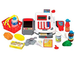 KASA SKLEPOWA SKANER CZYTNIK + AKCESORIA ZAKUPY