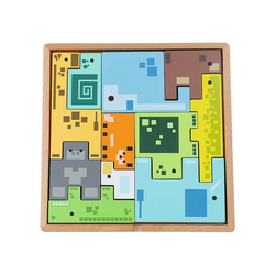 DREWNIANA ŁAMIGŁÓWKA PIXEL GANG ZWIERZĘTA TREFL