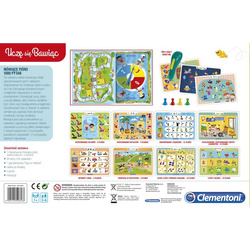 PIÓRO MÓWIĄCE 1000 PYTAŃ GRA EDUKACYJNA INTERAKTYWNA NAUKA CLEMENTONI