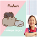 ZESZYT W KRATKĘ A5/32 KARTKI LAMINOWANY MAJEWSKI PUSHEEN KOTEK - 4 sztuki