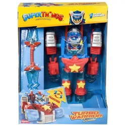 SUPER THINGS ROBOT POJAZD 2w1 TURBO WARRIOR POWER RUCHOMA FIGURKA SUPERBOT