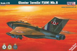MODEL DO SKLEJANIA SAMOLOT GLOSTER 'JAVELIN' F[AW] MK.8 1:72
