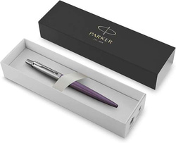 DŁUGOPIS PARKER JOTTER VICTORIA CT FIOLETOWY ELEGANCKI NIEBIESKI WKŁAD