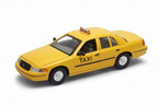FORD CROWN VICTORIA 1999 TAXI METALOWY SAMOCHÓD MODEL KOLEKCJONERSKI WELLY