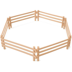 SCHLEICH FARM WORLD ZAGRODA SKŁADANA 6 PŁOTKÓW DO POŁĄCZENIA DLA ZWIERZĄT