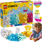 LEGO CLASSIC MAGICZNY ZESTAW Z PRZEZROCZYSTYMI KLOCKAMI 340 el. 11040