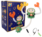 PRYSZNIC KOSMONAUTA ROBOT ZIELONY NA AKUMULATOR DO KĄPIELI