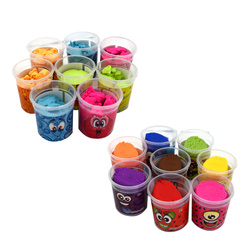 CIASTOLINA PIASEK KINETYCZNY PACHNĄCY ZESTAW KREATYWNY 16 TUB SCENTOS