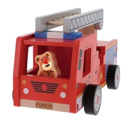 DREWNIANA ZABAWKA FIRE TRUCK TREFL 61700