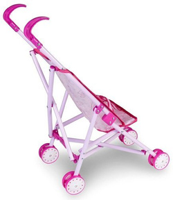 WÓZEK DLA LALEK SPACERÓWKA Z PASAMI NATALIA ARTYK