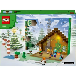 LEGO MINECRAFT KALENDARZ ADWENTOWY 2025 ŚWIĘTA CREEPER FIGURKI KLOCKI 21280
