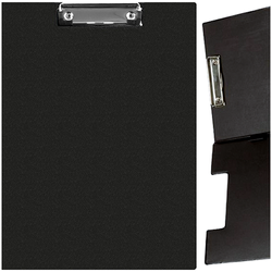 DESKA Z KLIPEM I OKŁADKĄ A4 CLIPBOARD PODKŁADKA DO PISANIA Q-CONNECT CZARNA