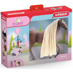 SCHLEICH HORSE CLUB KOŃ Z WŁOSAMI DO STYLIZACJI LEO I ROCKY FIGURKI 42586