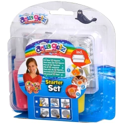 AQUA GELZ KREATYWNY ZESTAW STARTOWY FIGURKI 3D 4 KOLORY ŻELI FOREMKI SIMBA