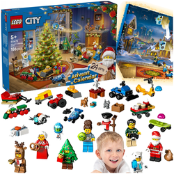 LEGO CITY KALENDARZ ADWENTOWY 2025 ŚWIĘTA BOŻE NARODZENIE FIGURKI 60475