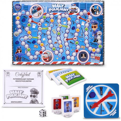 GRA PLANSZOWA RODZINNA EDUKACYJNA MAŁY POLICJANT WERSJA PODRÓŻNA ARTYK