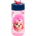 BIDON NA WODĘ BUTELKA Z USTNIKIEM DO SZKOŁY 330 ml CLEO I FRANK PIESEK