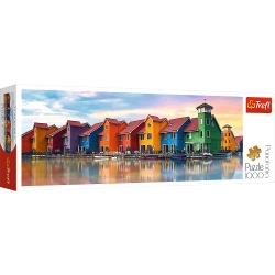PUZZLE 1000 ELEMENTÓW PANORAMA GRONINGEN HOLANDIA UKŁADANKA 29034 - TREFL