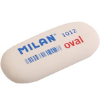 GUMKA OWALNA DO ŚCIERANIA MAZANIA SYNTETYCZNA BIAŁA OVAL 1012 MILAN