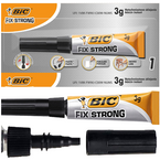 KLEJ SUPER GLUE BŁYSKAWICZNY SZYBKOSCHNĄCY MOCNY W TUBCE BIC FIX STRONG 3g