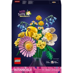 LEGO BOTANICALS KWIATY SŁONECZNY BUKIET ŻÓŁTYCH KWIATÓW 373 EL. 10347