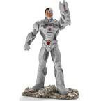 FIGURKA LIGA SPRAWIEDLIWYCH CYBORG + PODSTAWKA JUSTICE LEAGUE SCHLEICH