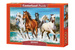 PUZZLE ZEW NATURY GALOPUJĄCE KONIE 2000 CASTORLAND