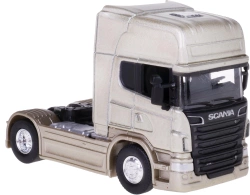 CIĄGNIK SIODŁOWY SCANIA V8 R 730 ZŁOTY MODEL KOLEKCJONERSKI WELLY 1:64