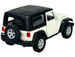 JEEP WRANGLER RUBICON 2007 BIAŁY METALOWY SAMOCHODZIK KOLEKCJONERSKI WELLY