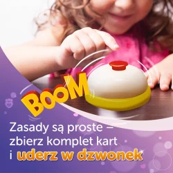 GRA PLANSZOWA ZRĘCZNOŚCIOWA KOCI DOMEK GABI BOOM BOOM RODZINNA TREFL 02548
