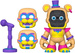 FUNKO SNAPS FNAF FIGURKA DO SKŁADANIA FIVE NIGHTS AT FREDDY'S PRZEBIERALNIA