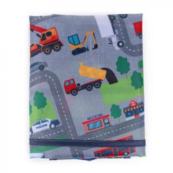 FARTUSZEK OCHRONNY Z RĘKAWAMI AUTA MIASTO NA PLASTYKĘ DO MALOWANIA - KIDEA