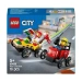 LEGO CITY ZESTAW WYŚCIGÓWEK PIZZA KONTRA WÓZ STRAŻACKI 70 ELEMENTÓW 60458