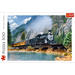 PUZZLE GÓRSKI POCIĄG LOKOMOTYWA 500 ELEMENTÓW UKŁADANKA -  37379 TREFL 