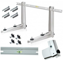 WSPORNIK UCHWYT MONTAŻOWY KLIMATYZATORA Z POPRZECZKĄ 180 KG HL-450 - 6 szt.