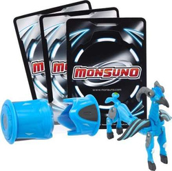 3W1 MONSUNO ARENA 58X43CM FIGURKI 2 WYRZUTNIE GRA