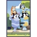 PUZZLE 3x50 BLUEY PIESKI RODZINA CHILLI UKŁADANKA 34890 TREFL
