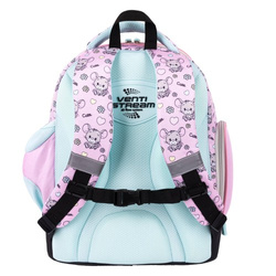 PLECAK SZKOLNY BAMBINO WŁOCHACZ PLUSZOWY 3w1 PIÓRNIK WOREK UROCZA MYSZKA