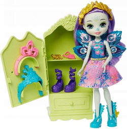 ENCHANTIMALS CHATKA LALKA PATTER PEACOCK ZWIERZAK