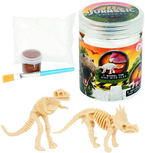 FIGURKI SZKIELETY DINOZAURÓW DO MALOWANIA JURASSIC