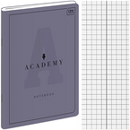 ZESZYT B5 60 KARTEK KRATKA 90g OKŁADKA SOFT TOUCH ACADEMY INTERDRUK