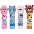 KLEJ SZKOLNY W SZTYFCIE Z FIGURKĄ 8g ZWIERZĄTKA ZMYWALNY ASTRA - 4 sztuki