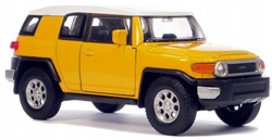 TOYOTA FJ CRUISER METALOWY SAMOCHODZIK KOLEKCJONERSKI WELLY 1:34