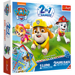 GRA PLANSZOWA PSI PATROL PAW PATROL CHIŃCZYK WYŚCIG 2w1 TREFL 01896