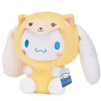 HELLO KITTY PLUSZAK MASKOTKA PRZYTULANKA CINNAMOROLL W STROJU KOTKA 24 cm