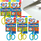 NOŻYCZKI BAMBINO Z ODBOJNIKIEM DLA PRAWORĘCZNYCH MAJEWSKI SZKOLNE - 5 szt.