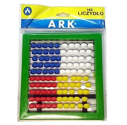 LICZYDŁO SZKOLNE Z PODSTAWKĄ ARK FIORELLO GRAND NAUKA LICZENIA