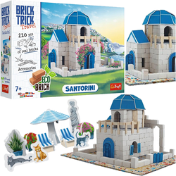 BRICK TRICK KLOCKI CEGŁY 210 EL. SANTORINI GRECJA EKO KLOCKI TREFL