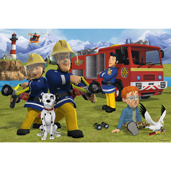 PUZZLE MAXI STRAŻAK SAM DRUŻYNA 15 TREFL 14333
